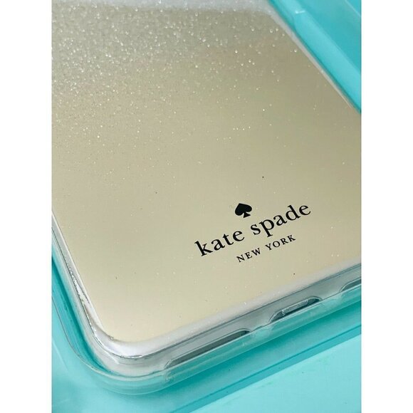 Kate Spade New York Silver Glitter Mirror Ombre iPhone XS Max, X/XS MSRP$45 NWB - Picture 3 of 8